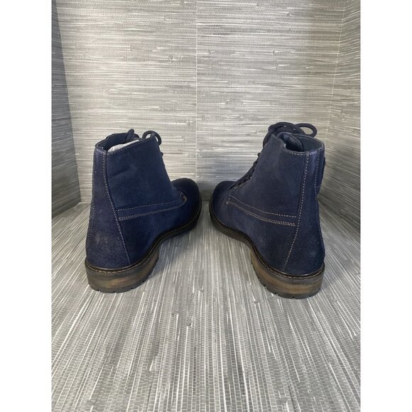 Levis Men\'s Sheffield Ankle Casual/Work Boots Blue‎ Chambray Suede Lace Up SZ 10 main image 10